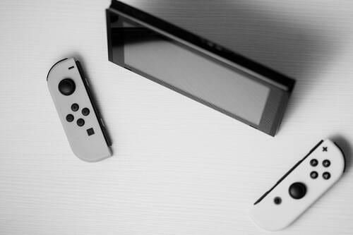 ジョイコンを外したSwitch