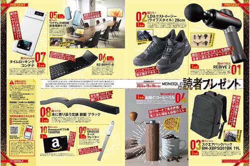読者プレゼントの応募方法 イメージ