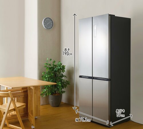 キッチンまわりに収まる薄型デザイン ニトリ家電おすすめ イメージ