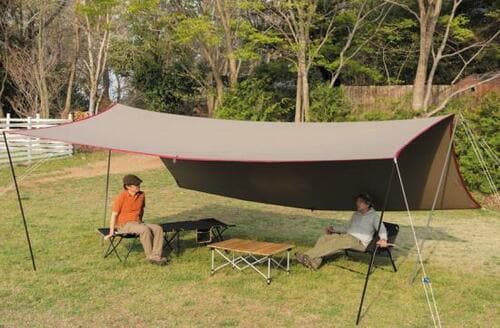 テンマクデザイン(tent-Mark DESIGNS):Takibi-Tarp Cotton Recta:タープ