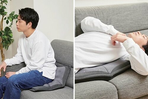 色々な体勢で使える マッサージシートおすすめ イメージ