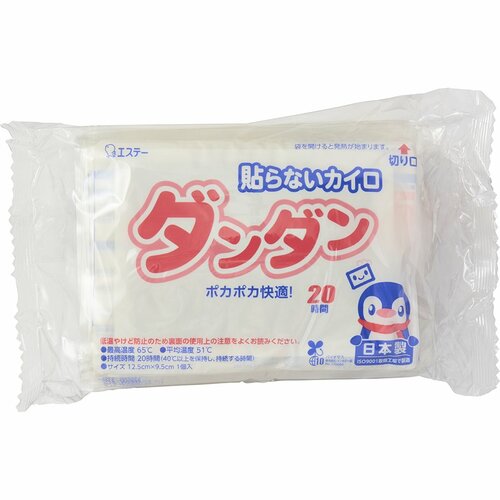 使い捨てカイロおすすめ エステー 貼らないダンダン レギュラー イメージ2