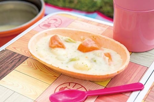 使ったら食べられる えびせんでできたお皿 イメージ