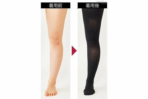 美脚効果 黒タイツおすすめ イメージ