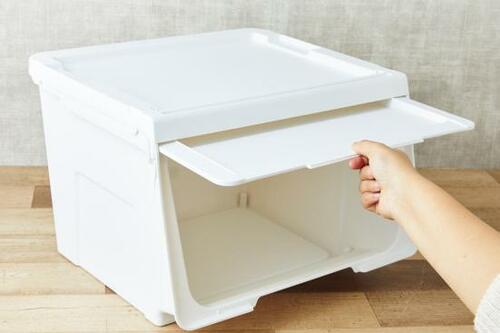 フタ開けっぱで積み重ねもアリスムーズに開閉できるカバコ イメージ2