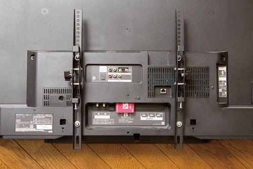 40インチのテレビだって楽勝しかも壁に跡が残りにくい! イメージ2
