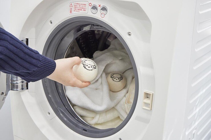 洗濯機の乾燥時間って長くない？かわいいボールを投入したら時短できるんです！