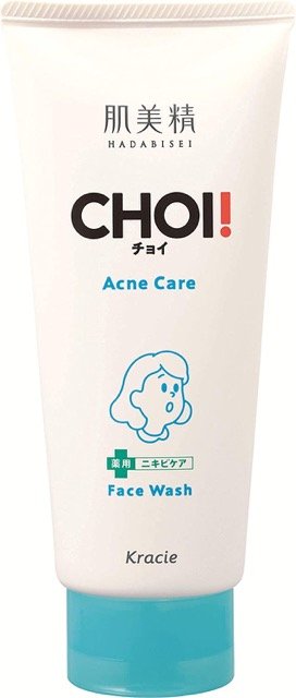 肌美精「CHOIフェイスウォッシュ 薬用ニキビケア（医薬部外品） 」 ニキビ肌向け洗顔料おすすめ イメージ