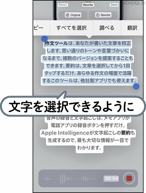 Webの画像上の文字もスクショ→コピペ可能! iPhone16裏ワザおすすめ イメージ2