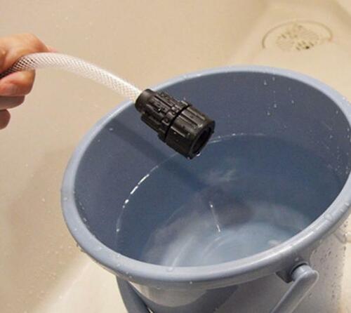 バケツの水だけでラクラク高圧洗車サンコー「強力ウォーターガン」