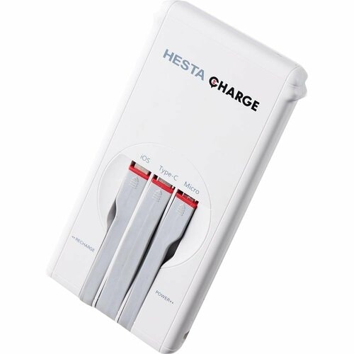 【3位】HESTA 大倉「HESTA CHARGE」 モバイルバッテリー レンタルおすすめ イメージ