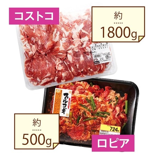 ロピアの攻略法3：家族が多くても大容量で満足度高め ロピアの食品おすすめ イメージ