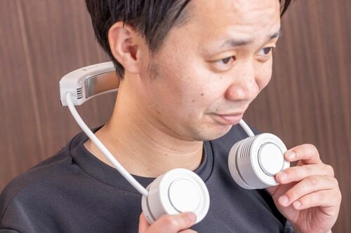 【冷却性能】冷えてはいるが問題もある 電動ネッククーラーおすすめ イメージ