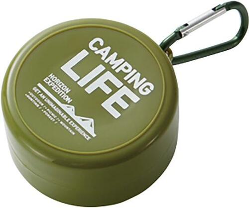 セリア「折り畳み式携帯コップミリタリー」 イメージ2