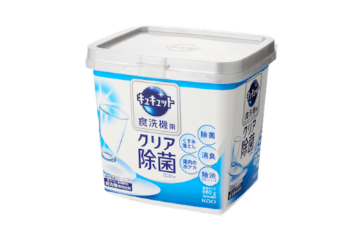 花王 食器洗い乾燥機専用 キュキュット クエン酸効果 食洗機用洗剤おすすめ イメージ
