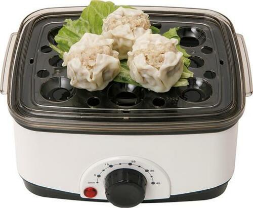 サンコー「卓上ひとりフードスチーマー」3