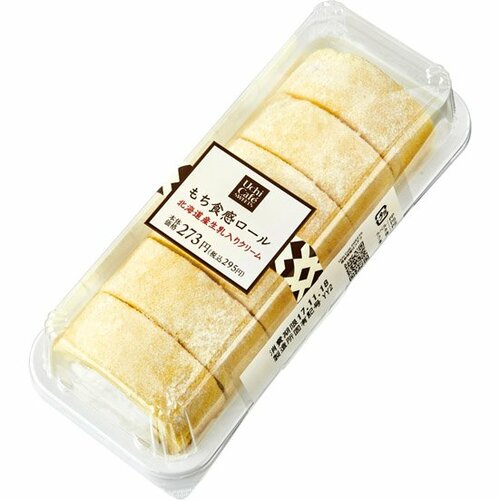 ローソン:もち食感ロール:コンビニスイーツ