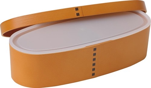  サブヒロモリ わだんみやび 抗菌スリム わっぱ一段 弁当箱 イメージ3