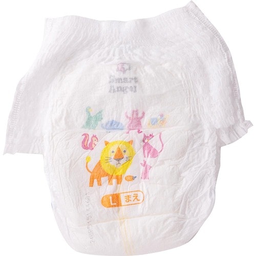 パンツタイプ紙おむつおすすめ 西松屋 SmartAngel ベビーパンツ Lサイズ イメージ2