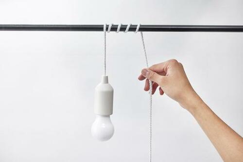 ロープの長さで好きな高さに調整