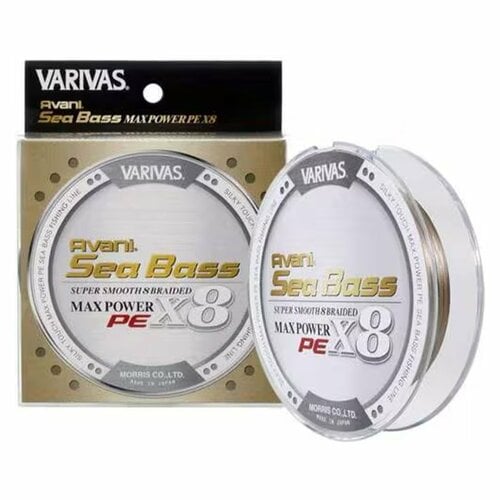 PEラインおすすめ バリバス アバニ シーバス PE マックスパワー X8 ステータスゴールド イメージ1