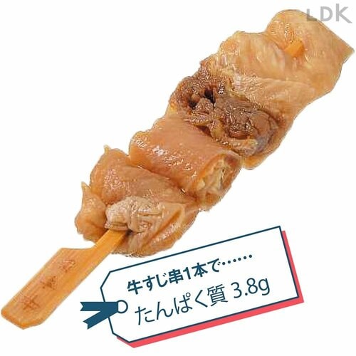 A.なんこつ入り鶏つくね串。全おでんの具材のなかでトップクラスのたんぱく量 イメージ2
