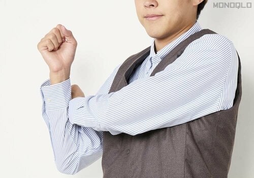 【動きやすさ】ジャケット着用時も動きにフィット インナーダウンおすすめ イメージ