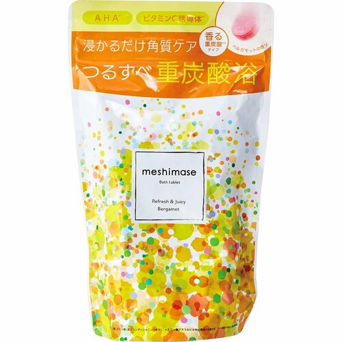 男性向け入浴剤おすすめ ロゼット meshimase バスタブレット イメージ