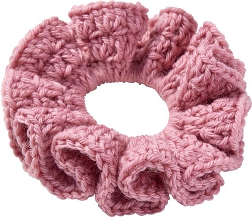 「もこもこフリルシュシュ」の編み方 イメージ13