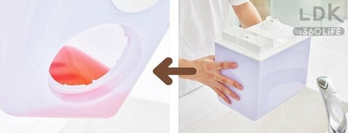 お手入れのしやすさ：△ 安い加湿器おすすめ イメージ2