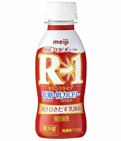 明治:プロビオヨーグルト:R-1ドリンクタイプ 低糖・低カロリー