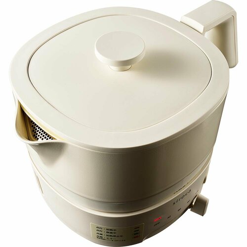 マグカップ型電気なべおすすめ シロカ おりょうりケトル ちょいなべ イメージ1