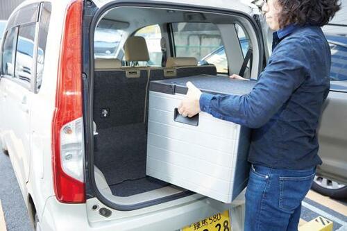 ガスボンベで冷却するドメスティックの冷蔵庫 イメージ3