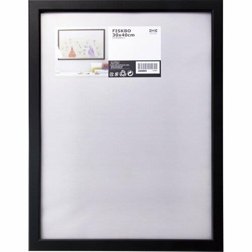 IKEA:FISKBO フレーム ブラック:フレーム