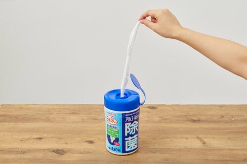 取り出しやすさ ウェットティッシュおすすめ イメージ