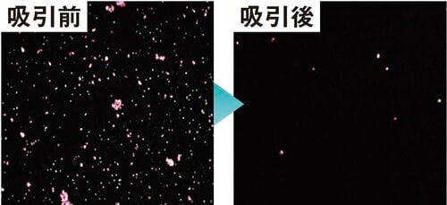 <吸引力>小さめボディながら全4方向から吸引 高級空気清浄機おすすめ イメージ2
