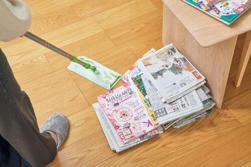 散らかループの原因2:動かしづらいから掃除もおっくう イメージ