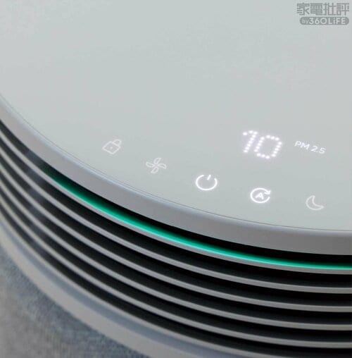 タッチパネルは少し見えにくい 高級空気清浄機おすすめ イメージ
