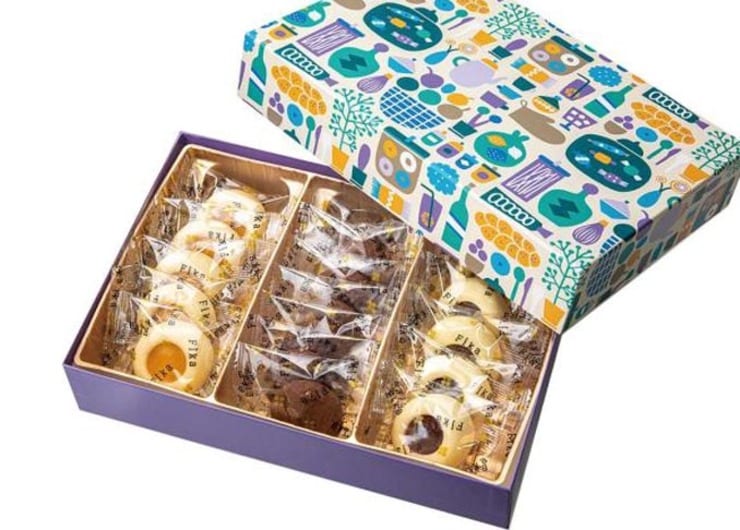 【冬ギフト】北欧風パッケージがキュート！ フィーカ「クッキーアソート」【おすすめ】