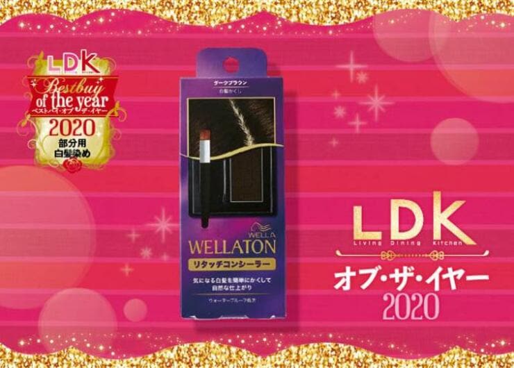 自然な仕上がり！流せる部分白髪染めは「ウエラトーン リタッチコンシーラー」｜LDK・オブ・ザ・イヤー2020
