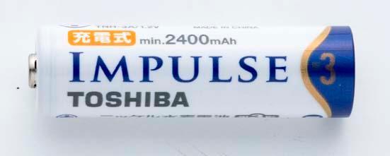 東芝(TOSHIBA):IMPULSE TNH-3A:充電池