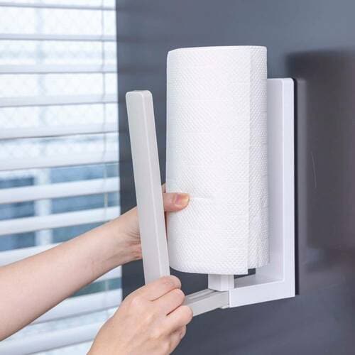 テスト3：ペーパーの取り付けやすさ ペーパータオルホルダーおすすめ イメージ