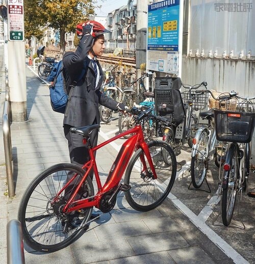 駐輪場は激戦区です e-bikeおすすめ イメージ