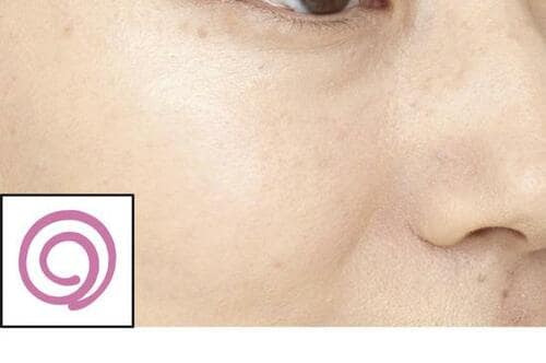 ピンクで自然な仕上がりに イメージ