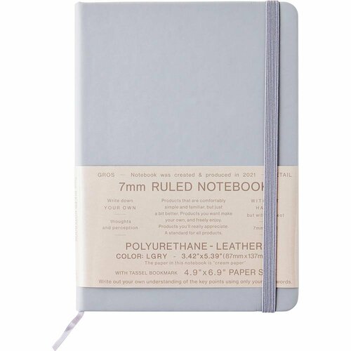 Standard Products「バンド付レザー調ノート」2種 イメージ2