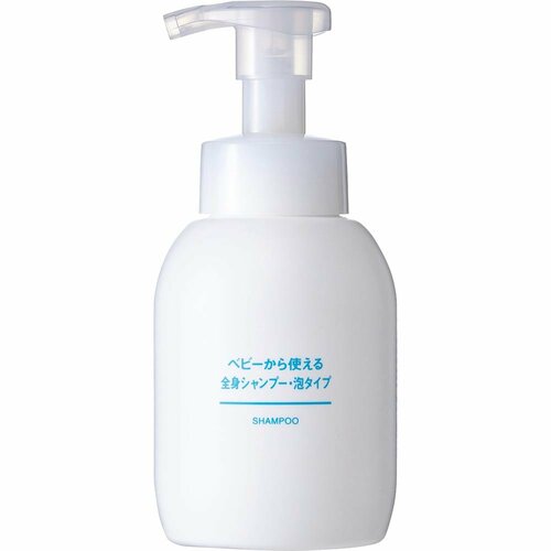 7位:無印良品「ベビーから使える全身シャンプー・泡タイプ」