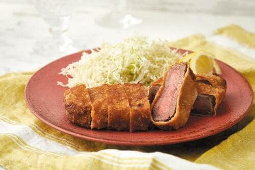 [ごちそう牛カツ]安いステーキ肉もやわらか～な極上カツに大変身！ イメージ3