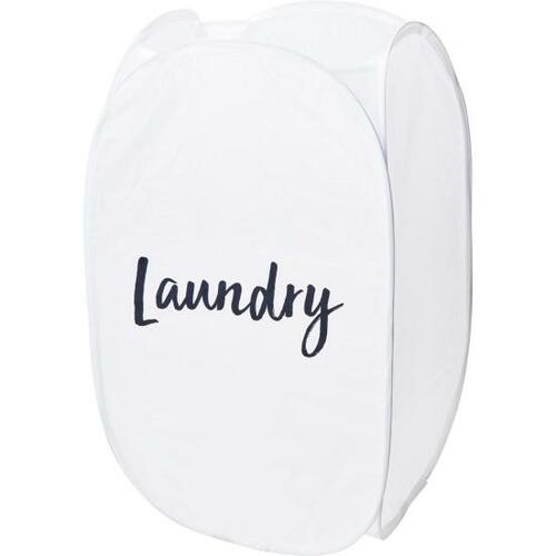 大容量なのにコンパクトにたためるスリコのランドリーバスケット イメージ