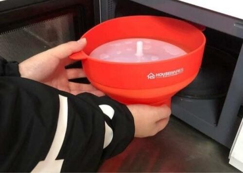 レンジでふわふわ食感の完成！手軽なポップコーンポッパー イメージ3