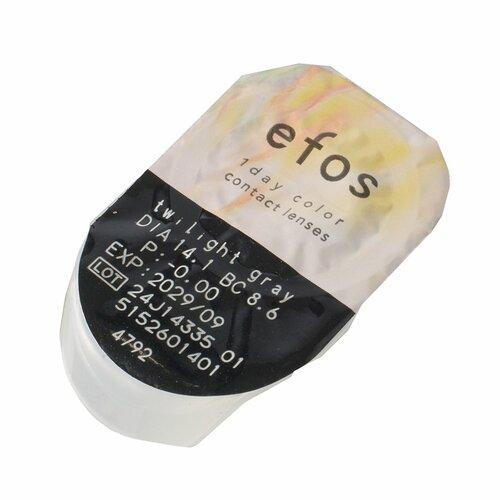 グレーカラコンおすすめ エフォス エフォス ワンデー/トワイライトグレー イメージ2